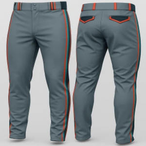 Pantalons de baseball personnalisés sublimés – Sublimation complète et semi-complète |   Fabricant de vêtements de sport OEM |   ODM - Product Image 1
