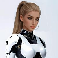 Robot de compagnie intelligent IA programmable et parlant, à l'apparence personnalisable, pour usage domestique, modèle maison intelligente