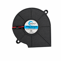 Ventilateur soufflant CC sans balais 7515, 75x75x15mm, avec roulement à manchon, pour imprimante 3D, graveur laser, machine CNC