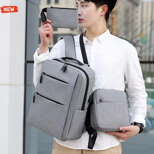 Ensemble de trois pièces <span class=keywords><strong>pour</strong></span> le commerce extérieur, sac à dos unisexe grande capacité 20-35L avec chargement USB, étanche, en polyester Oxford, <span class=keywords><strong>pour</strong></span> ordinateur <span class=keywords><strong>portable</strong></span> - Product Image 2