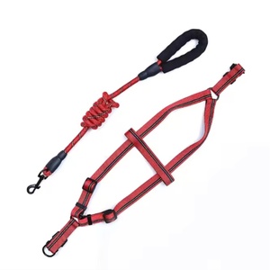 Cuerdas para caminar para perros de alta calidad, correas reflectantes de nailon de imitación para perros, correas de arnés para mascotas, collares, cuerdas de escalada en roca - Product Image 2