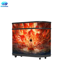 Podium d'affichage LED couleur pleine gamme personnalisé pour intérieur, affichage LED OEM et ODM pour comptoir d'accueil