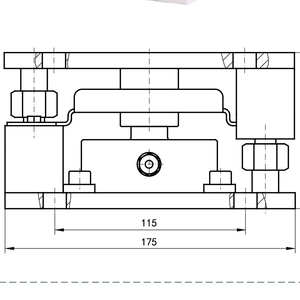 Trọng lượng mô-đun 10t/20t/30t Trọng lượng hệ thống cho Silo Phễu/Tank trọng lượng hỗ trợ Silo tải di động - Product Image 3