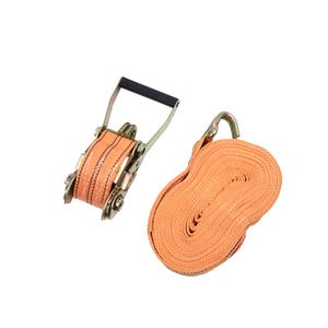 Op Maat Gemaakte 2 Inch 50Mm Hoge Treksterkte Polypropyleen Rachet Stropdas Riem 2000Kg Eindeloze Lading Controle J Haak Lading Sjorren - Product Image 2