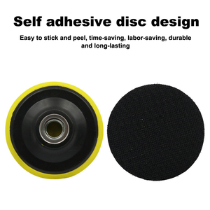 3/4/5/6/7 inç zımpara disk yedekleme Pad ile 10/14mm matkap çubuk kendinden yapışkanlı Sander Pad parlatma makinesi aksesuarları - Product Image 3