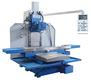 X716 milling and drilling machine ANTISHI universal milling machine also can be cnc milling machining Bed Type heavy duty