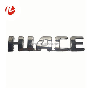Hiace Van 2005-2018 Chrome logo Emblem Car Abs Stickers Quantum Minibus Marcas de <span class=keywords><strong>puerta</strong></span> trasera 75441-26280 - Product Image 2