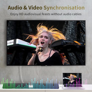 Câble convertisseur Mini DP mâle vers <span class=keywords><strong>HDMI</strong></span> mâle 1.5m Thunderbolt vers 1080P pour <span class=keywords><strong>HDMI</strong></span> 3m <span class=keywords><strong>Displayport</strong></span> HDTV pour écran d'ordinateur Applic - Product Image 3