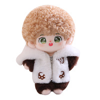 Quantité minimale de commande bas taille personnalisée peluche Anime peluche figurine séparable et décors personnalisé debout ou assis Posture poupée en peluche pour cadeau