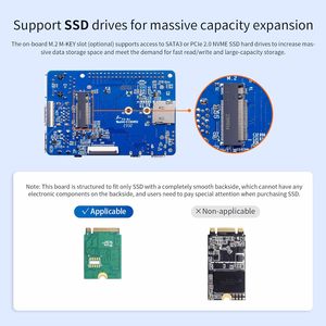 AIsmartlink Pi CM4 4 Go avec 32 Go de mémoire EMMC Flash RK3566 Quad <span class=keywords><strong>Core</strong></span> 64 bits, ordinateur monocarte, module de calcul 4 4G32G 1,8 GHz - Product Image 4