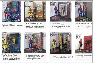 CT Factory Symbiote Spider-Man SHF Gwen Trascendent Ultimate Miles <span class=keywords><strong>Toby</strong></span> 2099 - Product Image 4