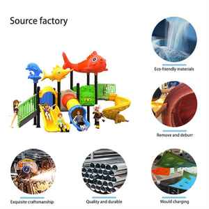 Tobogán de Agua Comercial de Fibra de Vidrio para Exterior, Grande, de Plástico, para Club de Campo, Hotel, Resort, Piscina, Campamento de Verano para Niños, Parque Acuático - Product Image 4