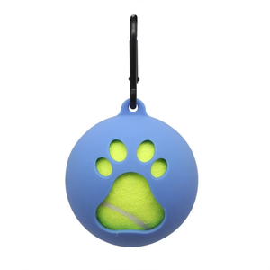 Soporte de cubierta de pelota de tenis de perro de goma Flexible de dibujos animados manos libres para entrenamiento y uso al aire libre - Product Image 2
