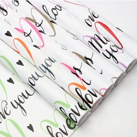 Papier d'emballage pour fleurs imperméable DLBZ, anti-frisottis, recyclable, emballage de bouquets, emballage pour fleuristes, papier cadeau en gros