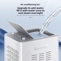 Ventilateur électrique portable avec ajout d'eau pour le refroidissement industriel commercial domestique petit climatiseur en plastique pour un usage domestique