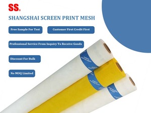 2024 nóng bán Monofilament Polyester lụa Màn hình in ấn lưới vải 34t-100/86 lưới màu trắng - Product Image 3