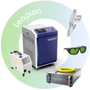 Machine de soudage laser à fibre Leapion 1000w 4 en 1 facile à utiliser acier au carbone acier inoxydable aluminium métal à utiliser