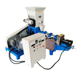 Nuevo Pellet Hand Poultry Korean Street Food Línea de doble tornillo Tipo seco Máquina extrusora de alimento para peces Alta productividad 40-2000 kg/h - Product Image 1