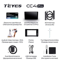 TEYES CC4 PRO para Toyota Tundra XK50 2013-2020, Radio de Auto 2DIN con CarPlay, Estéreo Multimedia