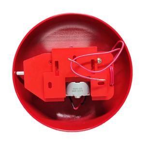 24V <strong>Fire</strong> <strong>Alarm</strong> <strong>Bell</strong> 6 Inch Metal Round Red with <strong>Loud</strong> Sound for <strong>Fire</strong> <strong>Alarm</strong> Systems OEM ODM - Product Image 3