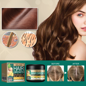 EELHOE Ungüento Shengfa 100% Natural de Jengibre para el Crecimiento del Cabello en 5 Días, Elimina la Caspa, Alivia la Picazón del Cuero Cabelludo, Masajea y Mejora la Caída del Cabello - Product Image 2