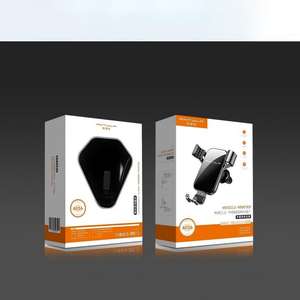 Support de téléphone portable flexible et portable de haute qualité pour grille d'aération de voiture, en ABS+PVC+PU, support universel pour tableau de bord de téléphone portable, marque Idea - Product Image 6