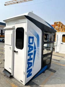 Cabines d'opérateur de grue à tour, cabines de conduite, cabines de grue en tôle galvanisée Qtz80 - Product Image 3