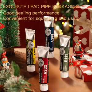 Vente flash - Ensemble de peinture <span class=keywords><strong>gouache</strong></span> sur le thème de Noël, 24 couleurs, emballage en bois, pour bricolage, idéal pour les étudiants, cadeau parfait - Product Image 4