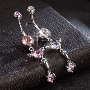 Cupidon <span class=keywords><strong>ange</strong></span> aile forme Zircon <span class=keywords><strong>nombril</strong></span> anneaux <span class=keywords><strong>nombril</strong></span> <span class=keywords><strong>Piercing</strong></span> bijoux anneau <span class=keywords><strong>nombril</strong></span> ongles mode corps bijoux - Product Image 5