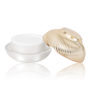 Envase de Crema de Alta Gama con Tapa Roscada de 50g, Botella Cosmética Recargable con Superficie Pintada con Spray, Tapa Tipo <span class=keywords><strong>Caracol</strong></span> y Base de PP - Product Image 6