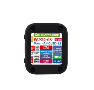 Carte de développement ESP32-S3 avec écran tactile AMOLED de 1,8 pouce, processeur double cœur LX7 32 bits, 368x448 pixels, accéléromètre, papier électronique - Product Image 3