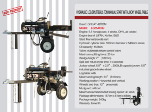 Rchevelure électrique pour bois de chauffage, 2000 w, lidl diesel, vapeur hydraulique, rapide, <span class=keywords><strong>pompe</strong></span> de 20 tonnes - Product Image 6