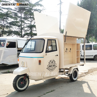 Camion de nourriture de rue électrique pour crème glacée chinoise, bon marché, chariot de restauration rapide, tricycle, camion de nourriture mobile, café, crème glacée