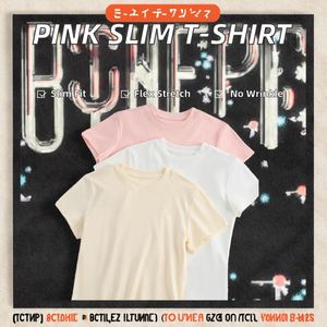 เสื้อครอปแขนสั้นแบบมีริ้วของ Clothing Factory Girl รุ่นครอปสำหรับผู้หญิง เซ็กซี่ พิมพ์ลาย ผ้าฝ้าย 95% - Product Image 3