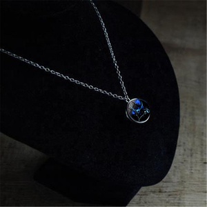 Mode Saint Valentin Cadeau 12 Zodiaque Boule De Verre Femmes <span class=keywords><strong>Horoscope</strong></span> Collier Bijoux - Product Image 3