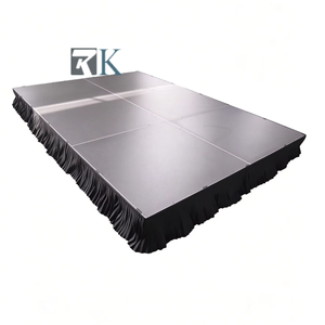 Outdoor Indoor Portable Anti Slip <b>Stage</b> Aluminum Riser <b>Platform</b> Podium for Music Event - Product Image 1