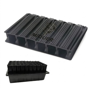 Vente en gros directe usine : Barquettes à semis 6 alvéoles et pots de formation de racines profondes pliables et empilables en PS PP - Product Image 1