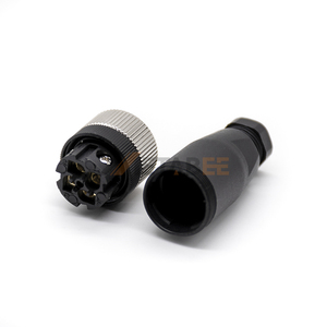 M12 4-पिन कनेक्टर रंग कोड पुरुष से महिला 4पिन - Product Image 4