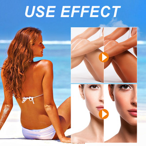 Loción de bronceado natural Autobronceador Bronceador Body Shine Crema de bronceado marrón para uno mismo - Product Image 2