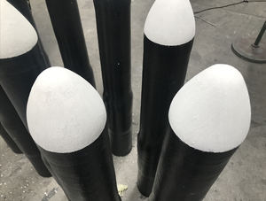 Alumina <span class=keywords><strong>Graphite</strong></span> Monoblock Stopper Cho Liên Tục Đúc Thép Không Gỉ - Product Image 4