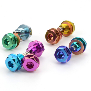 TMJ, caja de cambios modificada para automóvil, tapón de drenaje de aceite magnético, tornillo de cárter de aceite de aleación de titanio, tornillo de drenaje de aceite magnético, accesorios para coche - Product Image 5