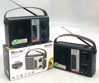 Tragbarer AM/FM/SW 3-Band Weltempfänger Solar-Radio Kabelloser BT-Lautsprecher mit TF/SD USB-Player Taschenlampe & TWS