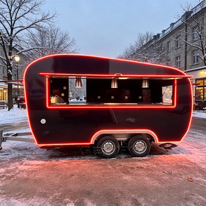 DOT CE ODM Galvanized Chassis Fully Equipped Kitchen For Pizza Fast Food Street Business <b>Concession</b> <b>Trailer</b> - Product Image 4