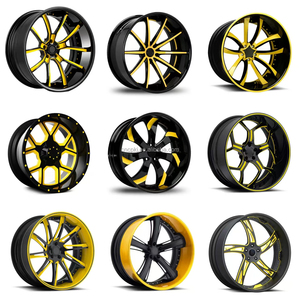 Llantas de coche de pasajeros personalizadas 2 piezas de aleación de rueda forjada 18/19/20/21/22/23/24/26 pulgadas T6061 llantas de coche de aluminio de aviación <span class=keywords><strong>Corvette</strong></span> - Product Image 6