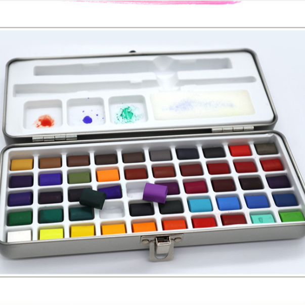 Watercolor Paint Set 50 Colors Including