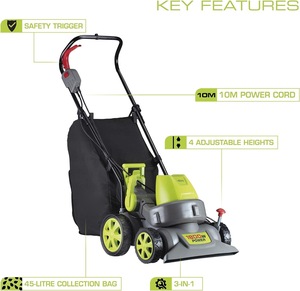 3-in-1 <strong>Artificial</strong> <strong>Grass</strong> Cleaning Machine <strong>Vacuum</strong> Blower <strong>Vacuum</strong> Leaf Shredder for Turf Cleaner Sweeper Power Brush Brushing - Product Image 4