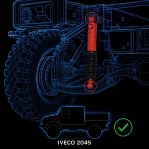 Amortiguador Delantero y Trasero para <span class=keywords><strong>Iveco</strong></span> 2045, 58 mm, Resistente, Ajustable, para Todoterreno, Expedición, Suspensión para Camioneta 4x4 - Product Image 5