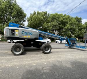 Diskon Boom teleskopik beroda mengangkat Jin bekas S-65 Kondisi Bagus - Product Image 5