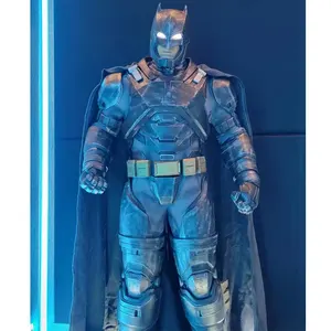 Estátua de resina de Batman personalizada para decoração de casa, tamanho pequeno, 1/2 100 cm, boneco de ação, boneco de ação, molde para venda