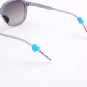 미니 하트 모양 안경 귀 그립 미끄럼 방지 실리콘 안경 후크 - Product Image 3